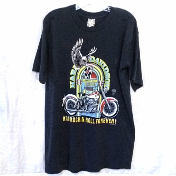 Harley-Davidson Other - Vintage 90s Single Stitch Harley Davidson Tee T-shirt